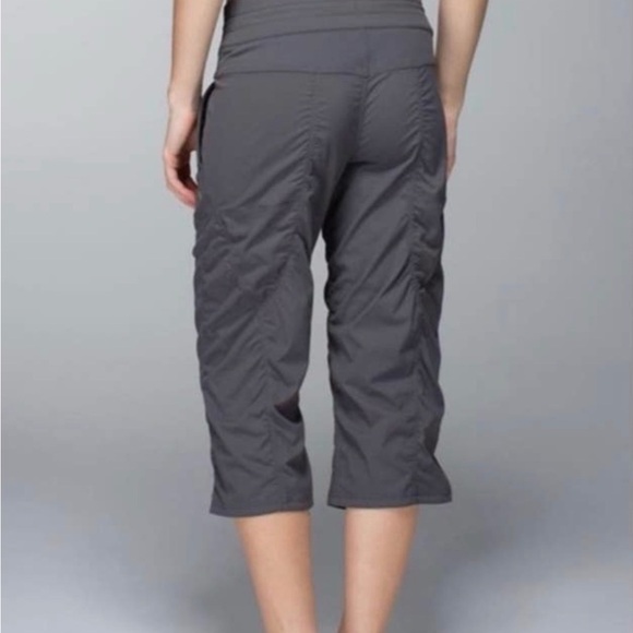 Lululemon Dance Studio Crop Gray Pants Unlined 6 - Picture 2 of 8